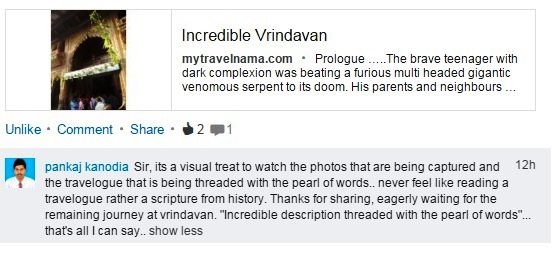 Praise for mytravelnama
